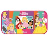 Lexibook, Princessas Disney, Cyber Arcade Compacto, Consola portátil, 150 Juegos, Pantalla LCD a Color, Funciona con Pilas, Rosa, JL2367DP
