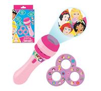 LEXIBOOK, proyector de Historias y Linterna Disney Princesas, Rosa, LTC050DP