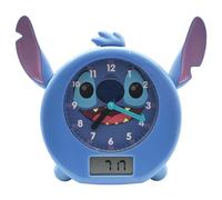 Lexibook, Disney Stitch, Mi Compañero Nocturno Educativo, Despertador, luz Nocturna, simulador de Amanecer y narrador de Historias, con Cable de alimentación, Azul, RLT100D