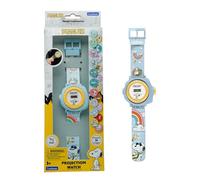 LEXIBOOK, Reloj de Proyección Digital Snoopy con 20 Imágenes Proyectables de Peanuts y Correa Ajustable, DMW050PN