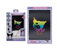 LEXIBOOK, Sanrio Kuromi, Tableta de Dibujo E-Ink, CRT10HK1LXB