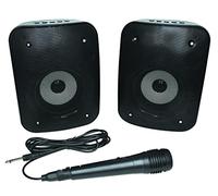 Lexibook Altavoces Bluetooth iParty 2 BTS500Z – Estéreo, micrófono, luminosos, Bluetooth 5.0, 3h