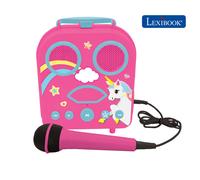 Lexibook: Set de karaoke - unicornio