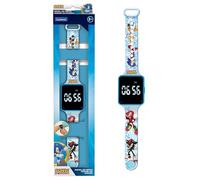 Lexibook, Sonic The Hedgehog, Reloj Digital, visualización de la Hora en 12 ó 24 Horas, DMW060SNLXB