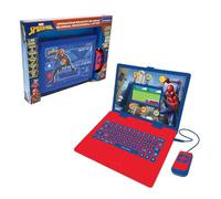 Lexibook Spider-Man - Ordenador portátil Educativo bilingüe (130 Actividades de Aprendizaje, matemáticas, Idiomas, lógica, Juegos y música, JC798SPi1LXB