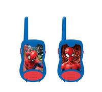 Lexibook Spider-Man Walkie-talkies, Pinza para Colgar del cinturón, 2 Canales, batería, Azul, TW12SPLXB