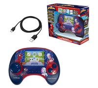 LEXIBOOK - Spiderman - Power Console®, Consola de Juegos educativa bilingüe español/inglés con 100 Actividades, JCG100SPi2
