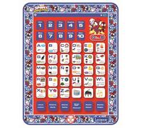 Lexibook, Spidey y Sus Asombrosos Amigos, Tableta Educativa Bilingüe, Juguete para Aprender el Alfabeto Letras números Palabras deletreo y música, Inglés / Español, Azul / Rojo, JCPAD002SPi2