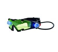 LEXIBOOK, Spy Mission, Gafas de visión Nocturna Spy, Luces LED retráctiles, Cristal Tintado Verde, Bandas elásticas Ajustables, Negro, RPSPY04