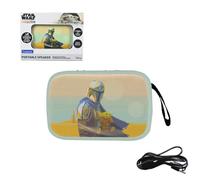 LEXIBOOK, Star Wars, Compact TWS Bluetooth Speaker, Green, BT018SWLXB