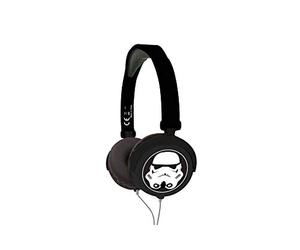LEXIBOOK Star Wars - Auriculares Estéreo, Diadema Ajustable Y Plegable, Casco Audio HP015SW