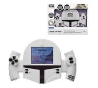 Lexibook, Disney Star Wars, Consola portátil Cyber Arcade Motion®, 50 Juegos Incluyendo 10 de Star Wars, Control por Gestos, Pantalla LCD a Color de 2.8’’, Gris, JL3180SWLXB