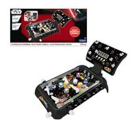 Lexibook, Star Wars Máquina de Pinball Electrónico, JG610SWLXB | Marcador LED, 4 flippers, efectos de sonido y luz, negro