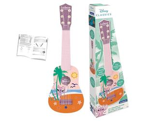 LEXIBOOK, Stitch Angel Mi Primera Guitarra, K200D1 | Guitarra infantil, rosa