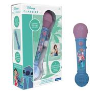 Lexibook, Stitch Micrófono Luminoso, MIC80DLXB | Altavoz integrado, efectos de luz, melodías demo