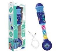 LEXIBOOK, Stitch Micrófono Luminoso, MIC90DLXB | Altavoz integrado, efectos de luz, entrada AUX
