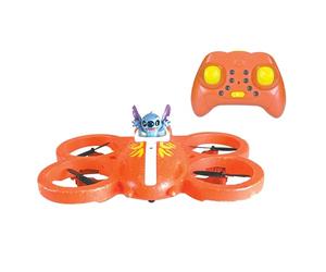 LEXIBOOK, Stitch, Nave Voladora RC, UFO1D | Nave voladora radiocontrol, azul