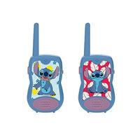Lexibook, Stitch, Walkie-Talkies, TW12D | Alcance 200m/650ft, 2 canales, juego comunicación, clip cinturón, con pilas, azul/púrpura