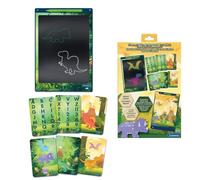 LEXIBOOK, Tableta de Aprendizaje y Dibujo E-Ink Multicolor de 11 Pulgadas de Dinosaurios, Pantalla Sensible a la presión, Plantillas y lápiz óptico, Diseño Ultraligero, Verde/Azul, CRT10DINOLXB
