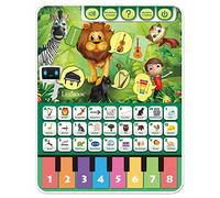 LEXIBOOK, Tableta parlante educativa para Aprender el Alfabeto, Las Cifras, los Animales y la Musica, Español, JCP10ES