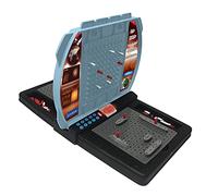 Lexibook, Talking Sea Battle (French, English, Spanish, Portuguese), Electronic Board Game 1 or 2 Players, Interactive, Light and Sound Effects, Strategy, Battery Operated, Grey/Black, GT2800i1