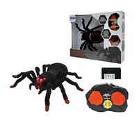 LEXIBOOK, Tarántula/Araña Realista con Mando a Distancia, 8 Patas peludas, 2 mandíbulas, Efectos de luz en los Ojos, Mando a Distancia Incluido, SPIDER01LXB