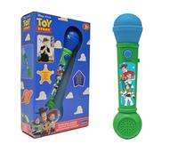 LEXIBOOK, Toy Story, Micrófono de Iluminación, Efectos de Luz Multicolor, Sonidos de Aplausos, Melodías de Demostración, Altavoz Integrado, MIC80TS