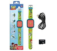 LEXIBOOK, Toy Story, Reloj con Pantalla a Color Toy Story con cámara y Tarjeta de Memoria de 8 GB, Verde, DMW070TSLXB