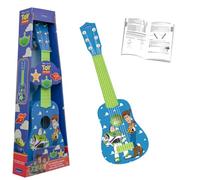 Lexibook, Toy Story - Woody, Buzz - Mi Primera Guitarra, 6 Cuerdas de Nailon, 53 cm, guía incluida, Azul/Amarillo, K200TSLXB