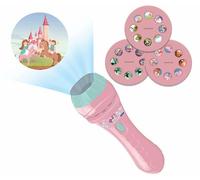 LEXIBOOK, Unicornio, Cuentos proyector, Linterna y proyector con 3 Discos, 24 imágenes, CREA Tus propias Historias, Rosa, LTC050UNI