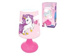 Lexibook, Unicornio, Mini Lámpara de Mesita de Noche Inalámbrica y Luz Nocturna, MLT10UNI