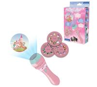 LEXIBOOK - Unicornio - Proyector de Cuentos, Linterna y proyector con 3 Discos, 24 imágenes, CREA Tus Propios Cuentos, LTC050UNILXB