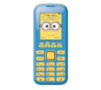 LEXIBOOK Universal GRU, Mi Vilano Favorito Minions Teléfono Celular 2G, SIM Dual, Radio FM, batería Recargable, Amarillo/Azul, GSM20DES