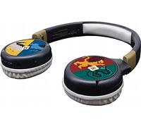 LEXIBOOK - Warner Harry Potter - Auriculares 2 en 1 Bluetooth y con Cable, Estéreo, inalámbricos, con Cable, limitación de Sonido, Plegables, Ajustables, batería Recargable, Negro/Gris, HPBT010HP