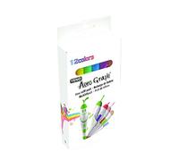 LEXIBOOK Yeno Aerograph Pack de Relleno, 12 Plumas de Colores, CR800A