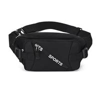 LEXICANMHS Riñonera deportiva para niños, cinturón para dinero para niños y niñas, bandolera pequeña, bandolera ajustable, riñonera para móvil, 4 bolsillos, tamaño: 33 x 14 x 9 cm