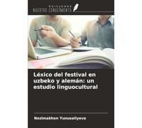 Léxico del festival en uzbeko y alemán: un estudio linguocultural