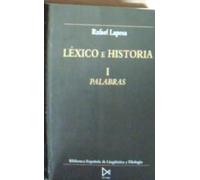 Lexico e historia.2 vols