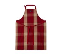 Lexington Delantal Checked linen-cotton 80x105 cm Rojo-beige
