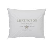 Lexington Funda de almohada Hotel Embroidery 50x60 cm blanco-beige claro