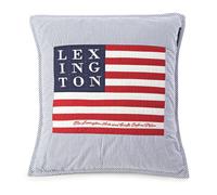 Lexington Funda de cojín Icons Arts & Crafts 50x50 cm Blue-white