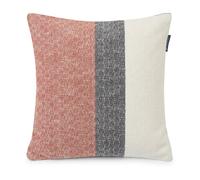 Lexington Funda de cojín Vertical Striped Cotton 50x50 cm Copper-gray