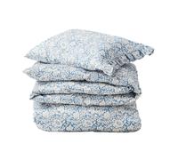 Lexington Juego de funda nórdica Blue Floral Printed Cotton Sateen 50x60 cm. 220x220 cm