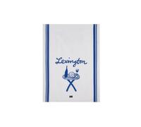 LEXINGTON Kitchen Towel - Toalla (50 x 70 cm), color blanco y azul