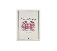 LEXINGTON Kitchen Towel - Toalla (50 x 70 cm), color blanco y azul