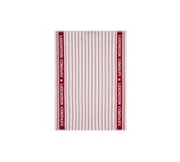 LEXINGTON Kitchen Towel - Toalla (50 x 70 cm), color blanco y rojo