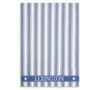 Lexington Paño de cocina Icons Waffle Striped 50x70 cm Blue-white