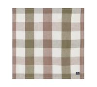 Lexington Servilleta de tela Checked Linen/Cotton 50x50 cm Olive