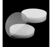 LEXININ 30 discos acrílicos redondos de 6 pulgadas, tablero redondo acrílico de 2 mm de grosor, círculos acrílicos en blanco para proyectos de bricolaje