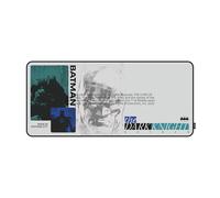 Lexip - Alfombrilla de ratón XXL Batman The Dark Knight, neopreno, 90 x 40 cm, superficie microtextura, Made in Gotham City